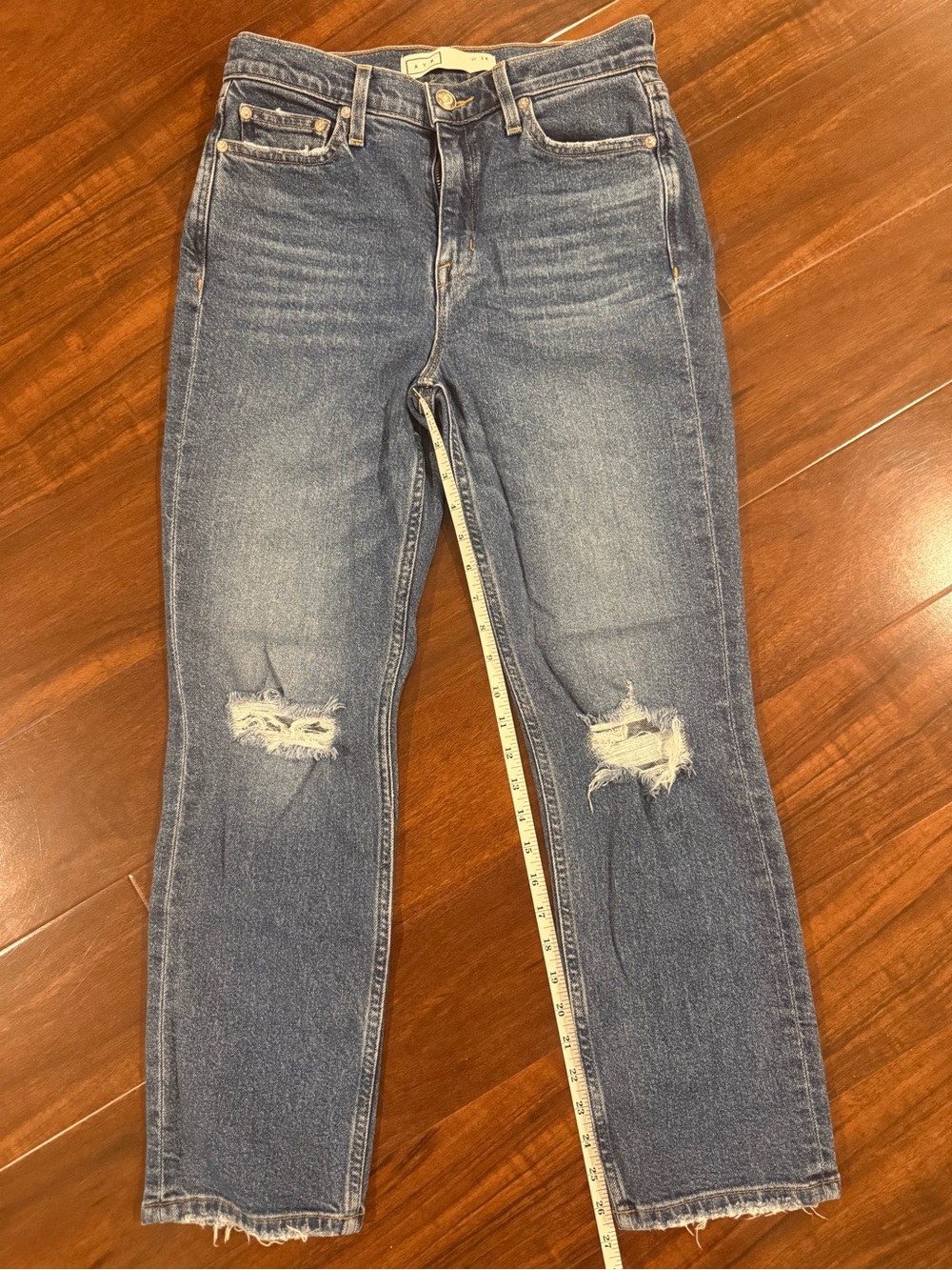 AYR YES YES YES straight leg jeans